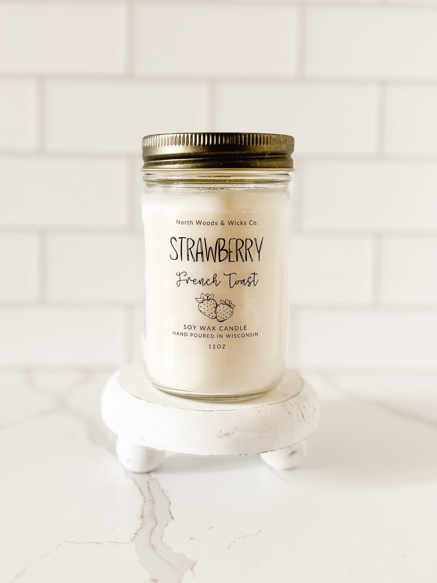 Strawberry French Toast Candle