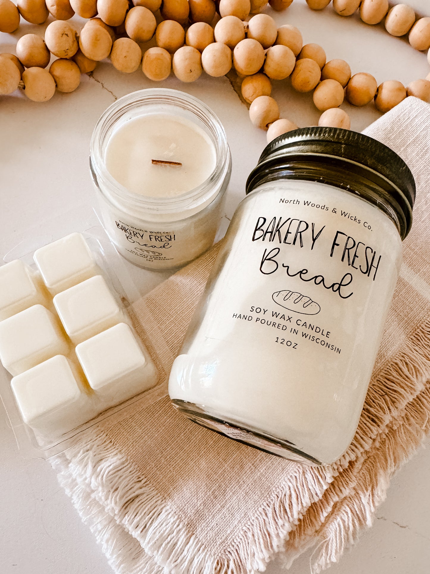 Bakery Fresh Bread Candle