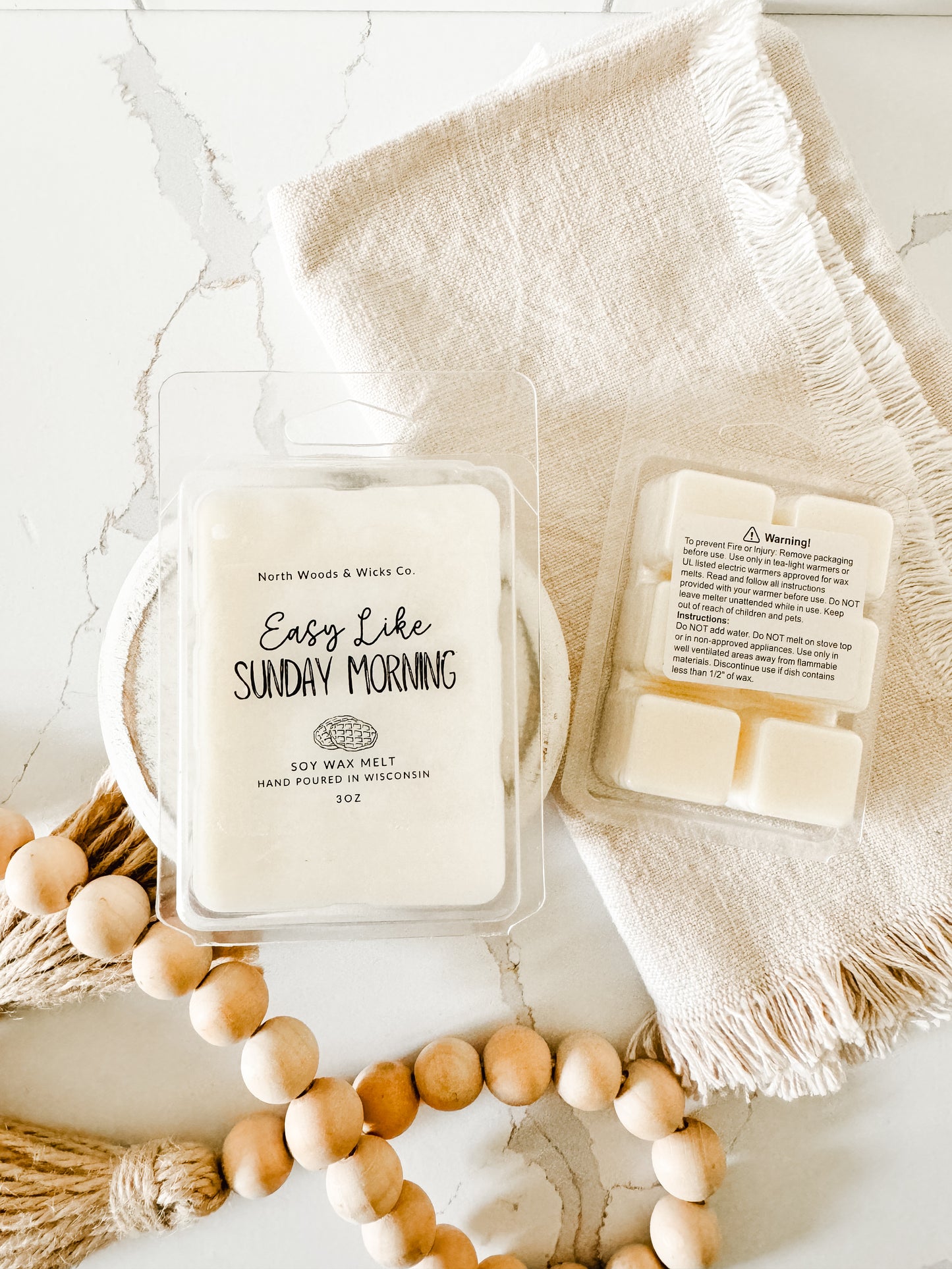 Easy Like Sunday Morning- Blueberry Pecan Waffles Wax Melt