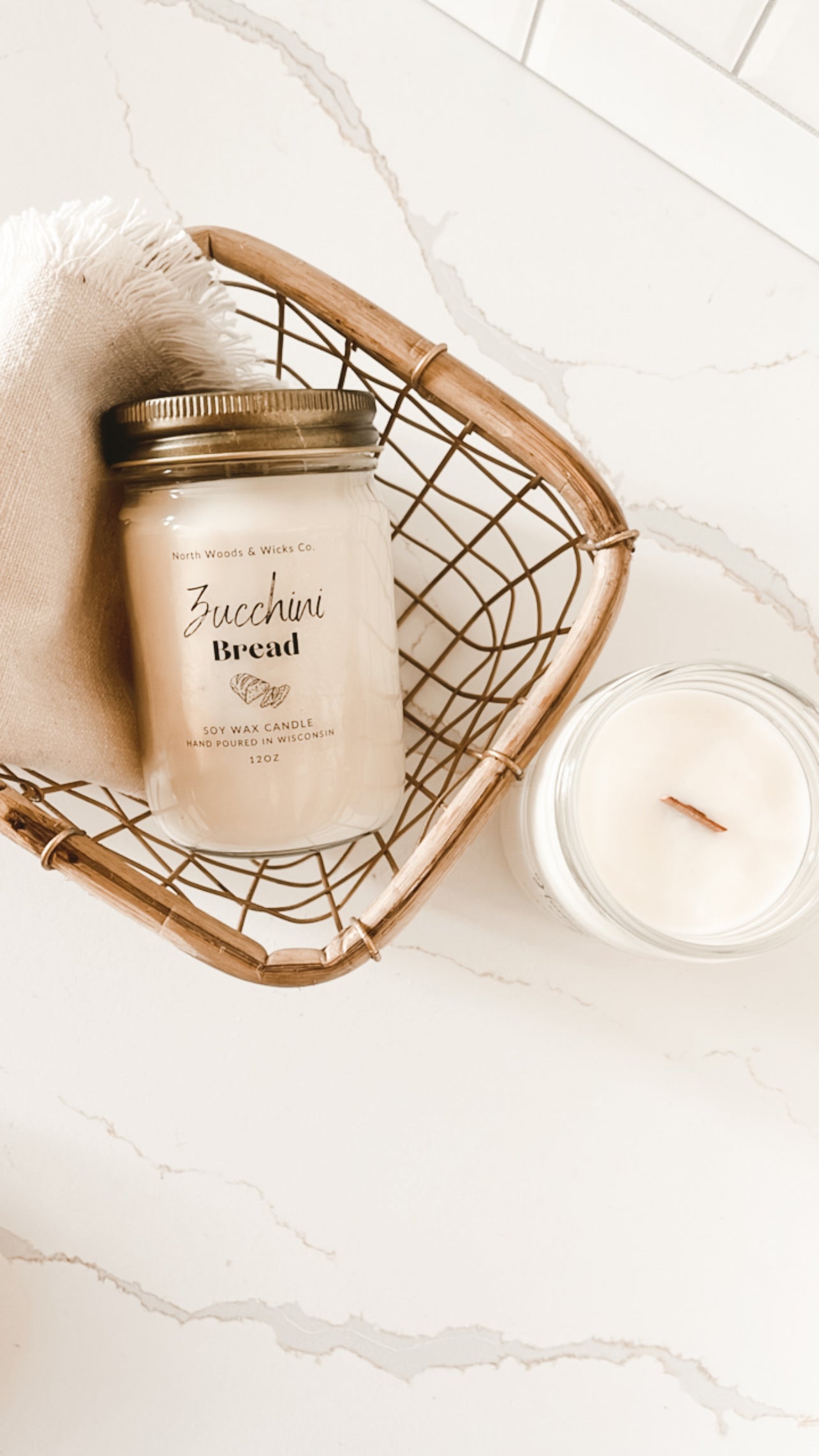 Zucchini Bread Candle