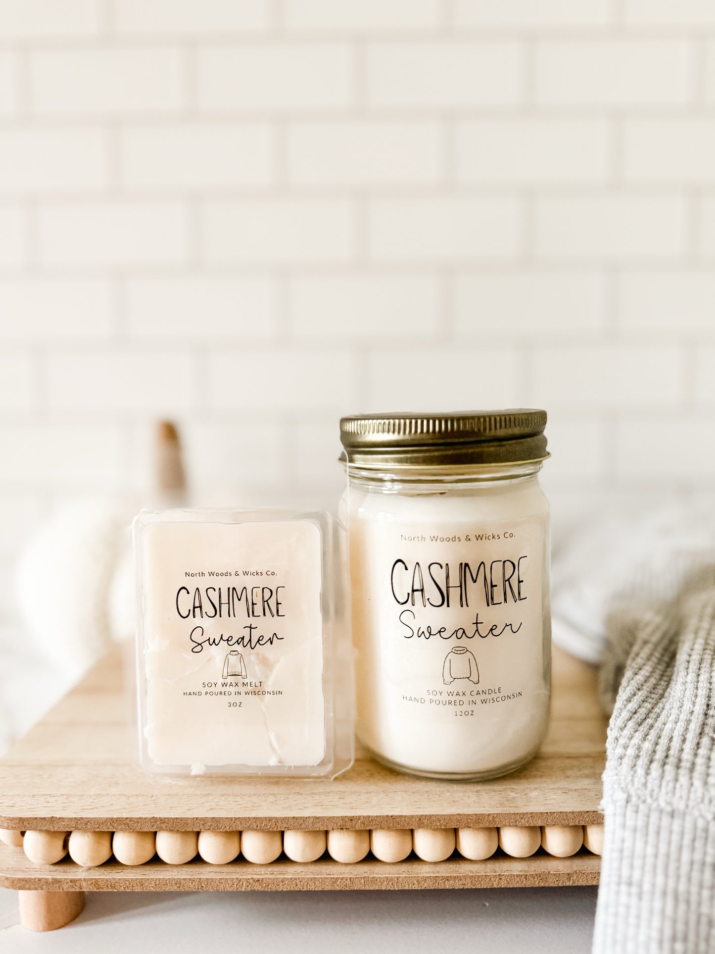 Fall Candles 12oz Mason Jars + 16oz Double Wick Jars