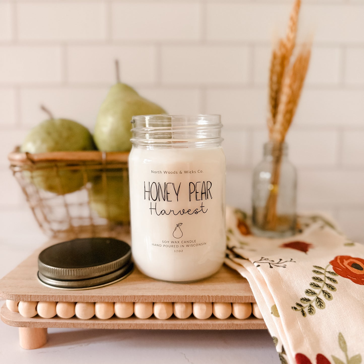Fall Candles 12oz Mason Jars + 16oz Double Wick Jars