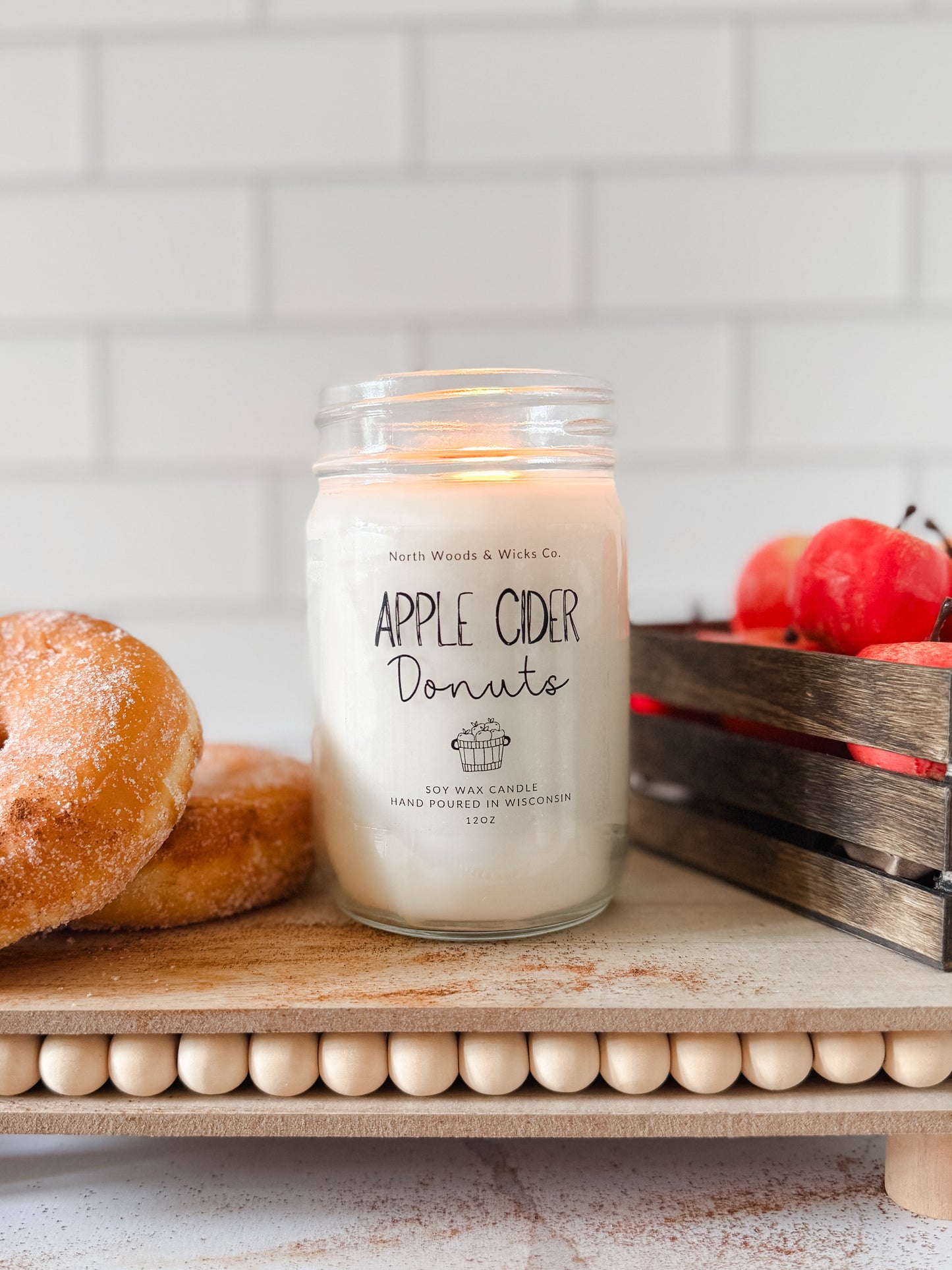 Fall Candles 12oz Mason Jars + 16oz Double Wick Jars