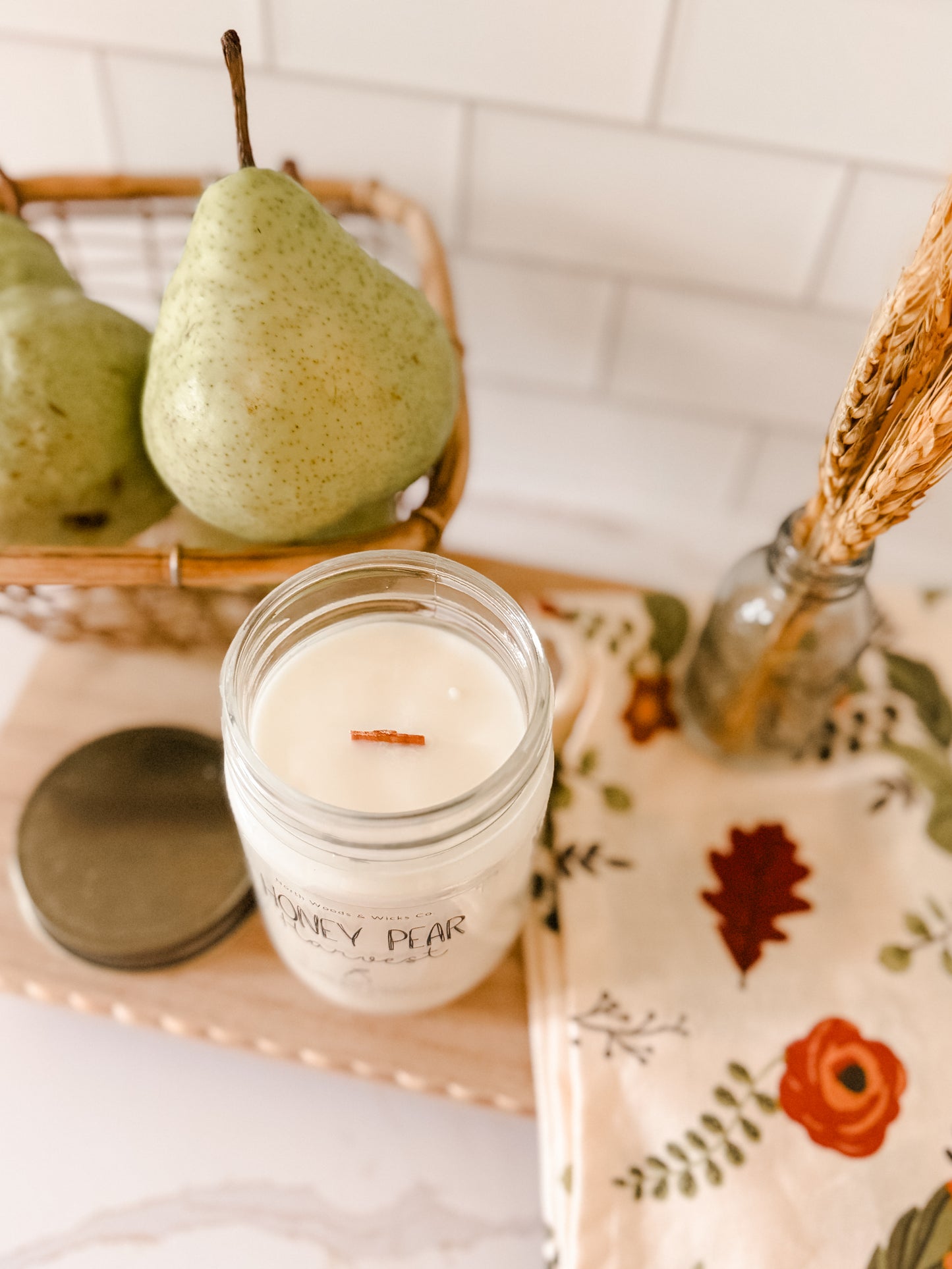 Fall Candles 12oz Mason Jars + 16oz Double Wick Jars