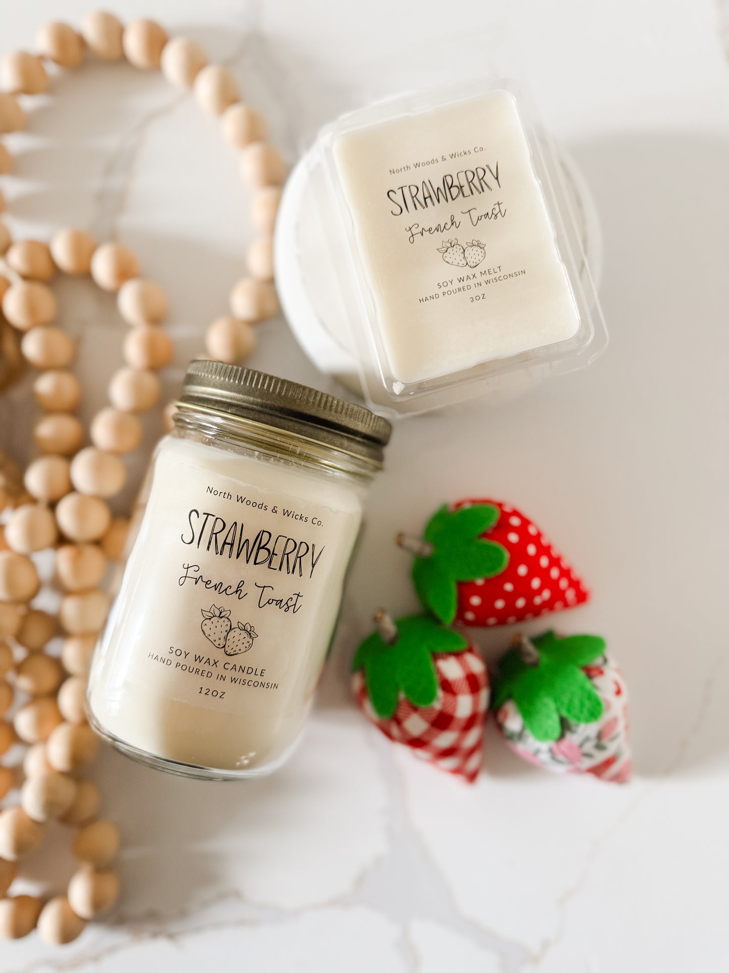 Strawberry French Toast Candle