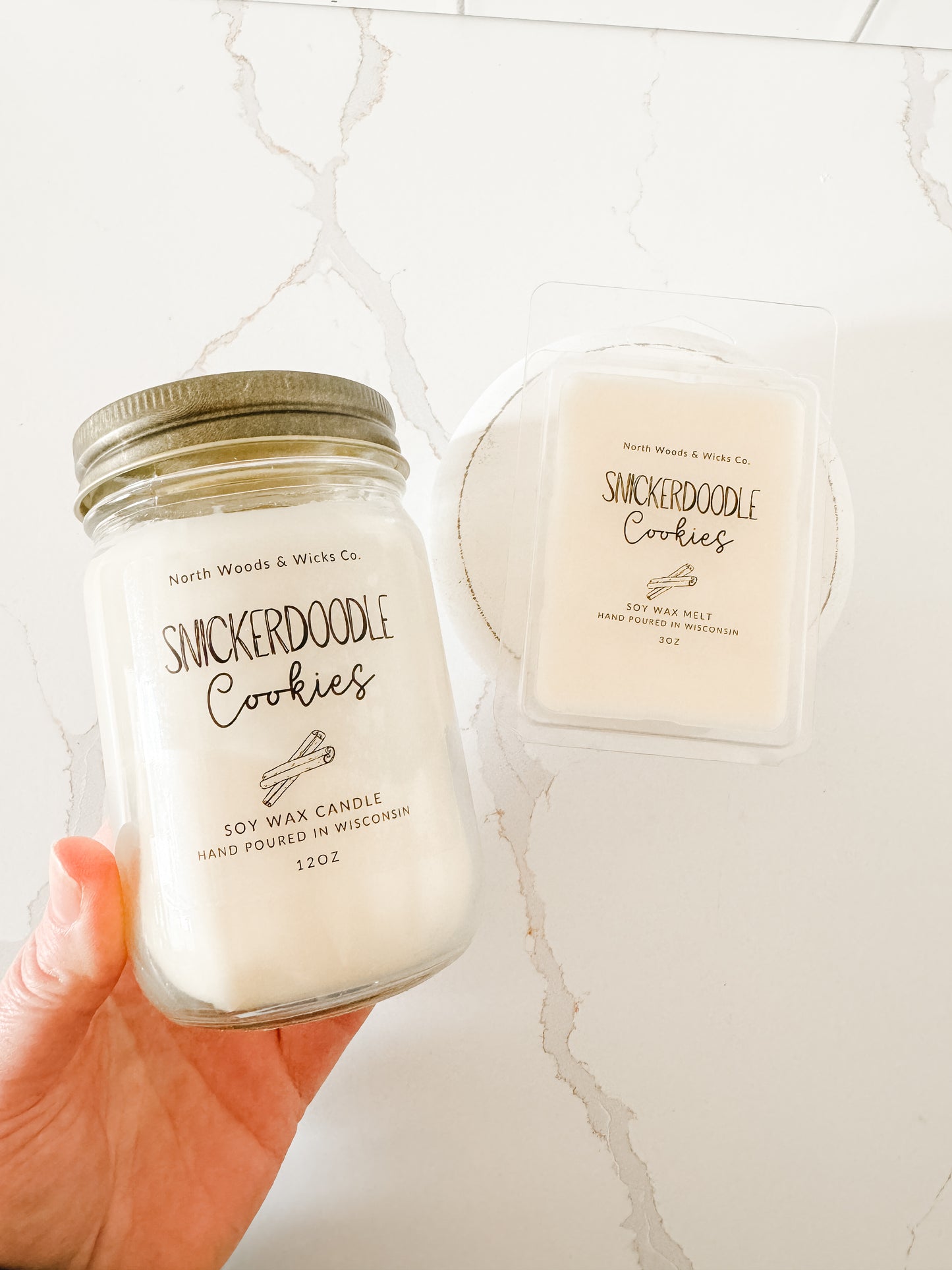 Snickerdoodle Cookies- Candle + Wax Melt