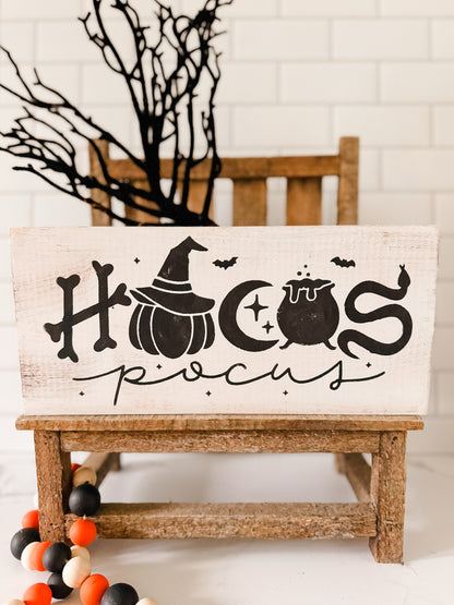 Hocus Pocus Pumpkin Sign