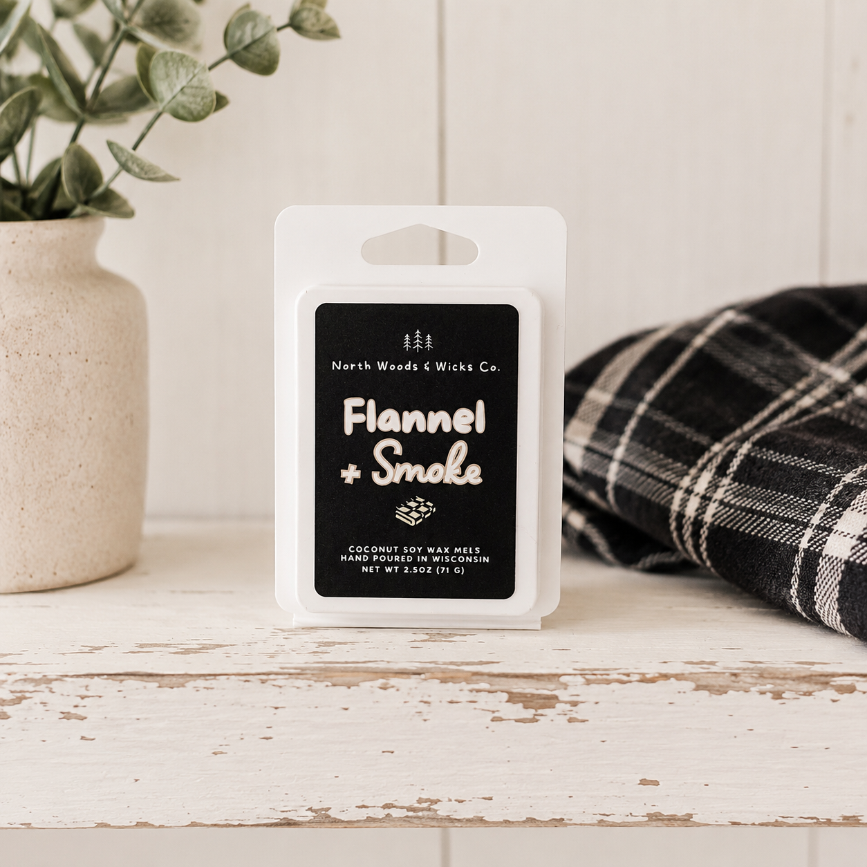 Flannel + Smoke Wax Melt