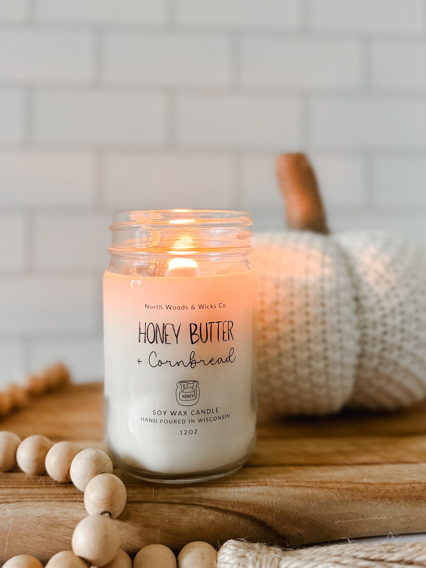 Honey Butter + Cornbread Candle