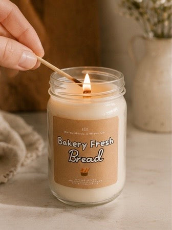 Bakery Fresh Bread Candle