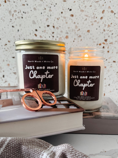 Just One More Chapter Candle
