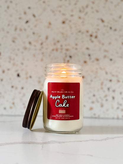 Apple Butter Cake Candle