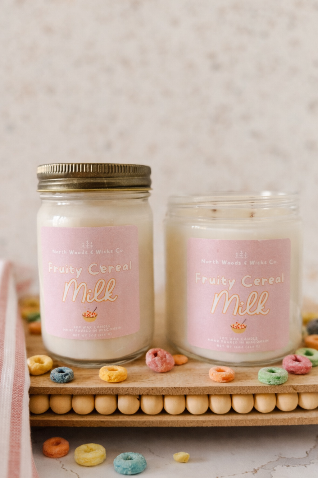 Fruity Cereal Milk Candle