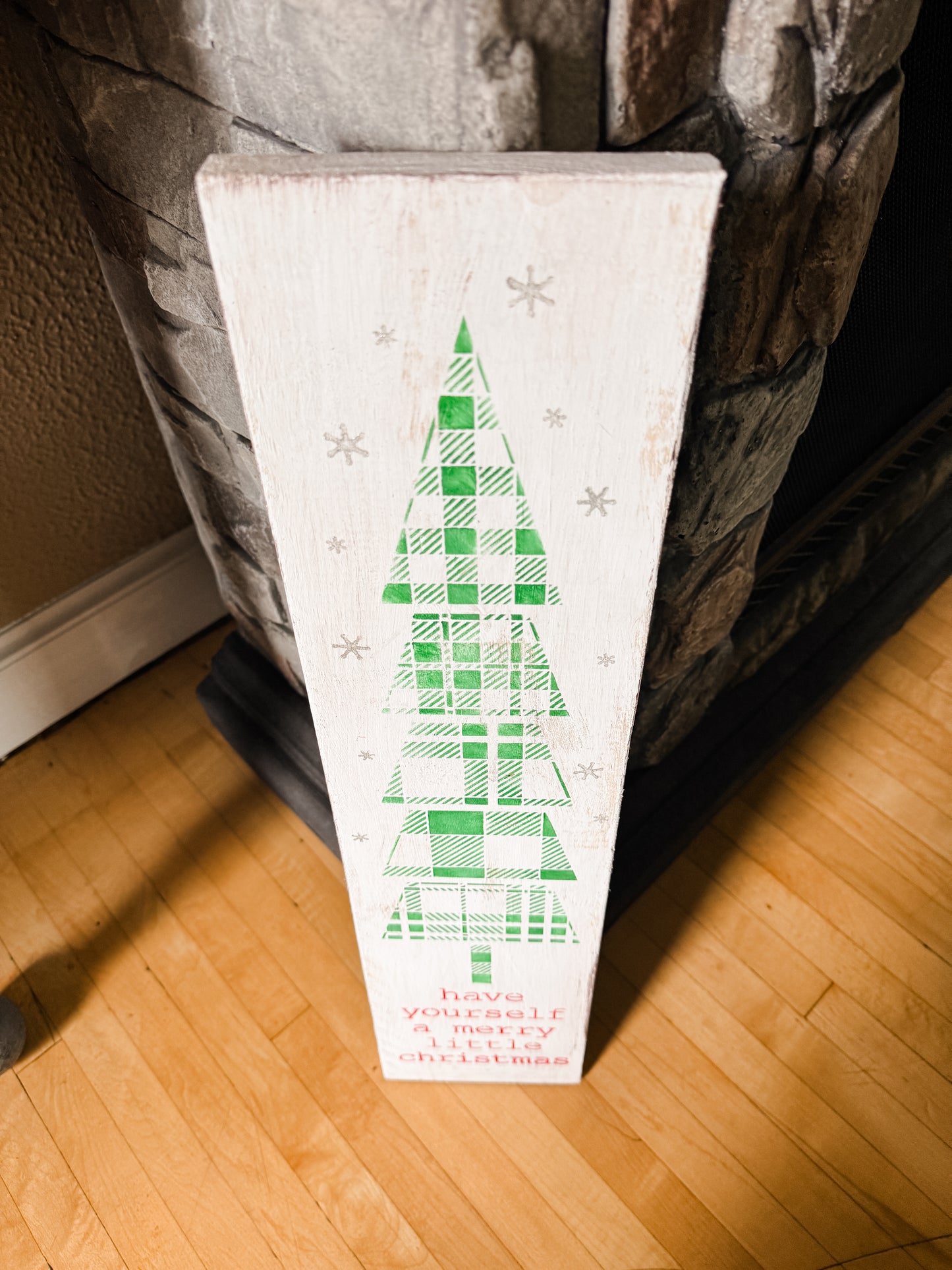 Have Yourself a Merry Little Christmas Wood Sign