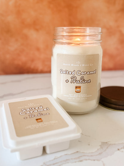 Salted Caramel + Praline Candle