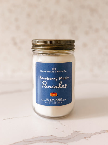 Blueberry Maple Pancakes Candle