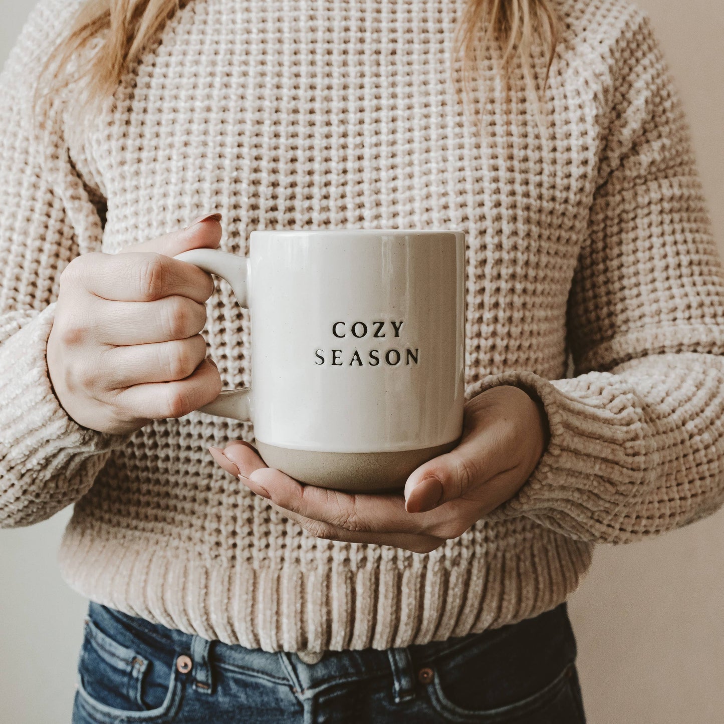 Cozy Season Stoneware Coffee Mug 14oz