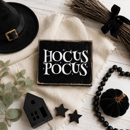 Hocus Pocus Mini Sign