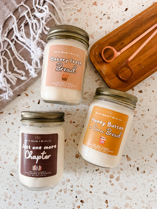 Mason Jar Candle Bundle 3/$54.00