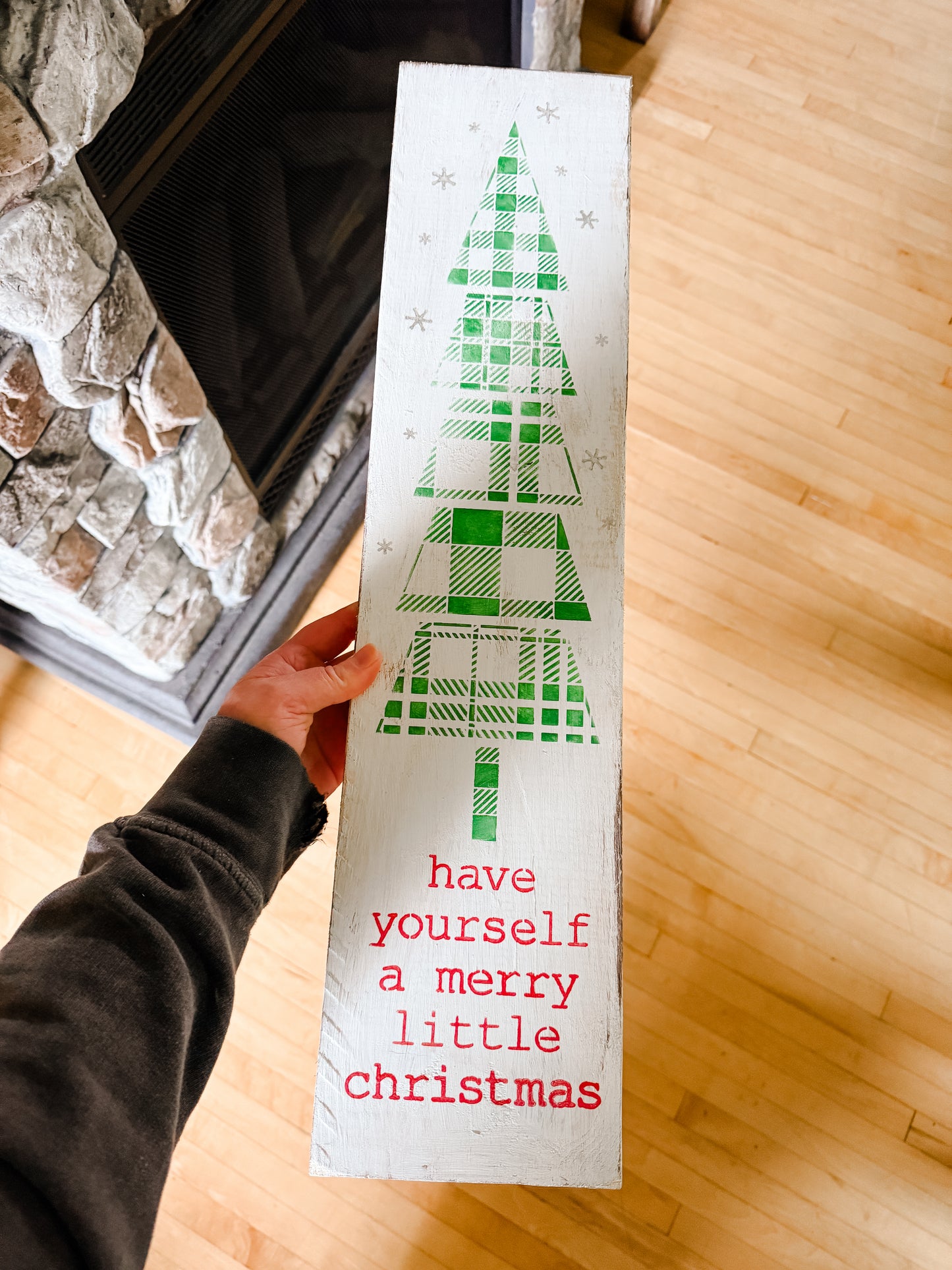 Have Yourself a Merry Little Christmas Wood Sign