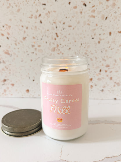 Fruity Cereal Milk Candle