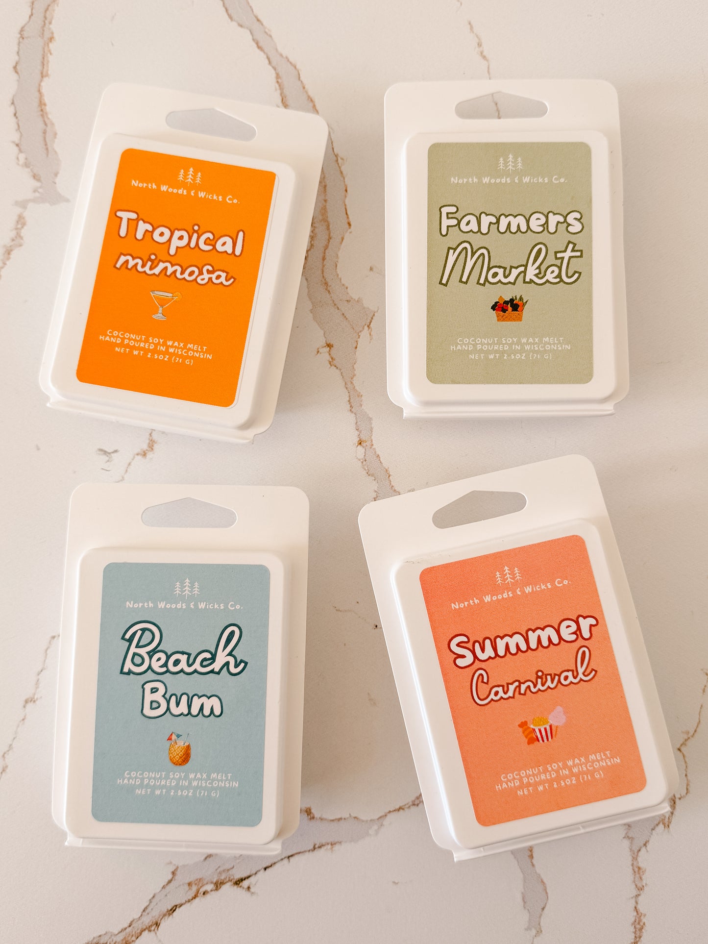 Summer Wax Melt Collection