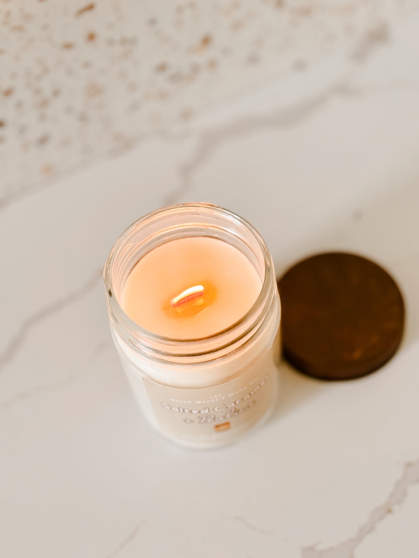 Salted Caramel + Praline Candle