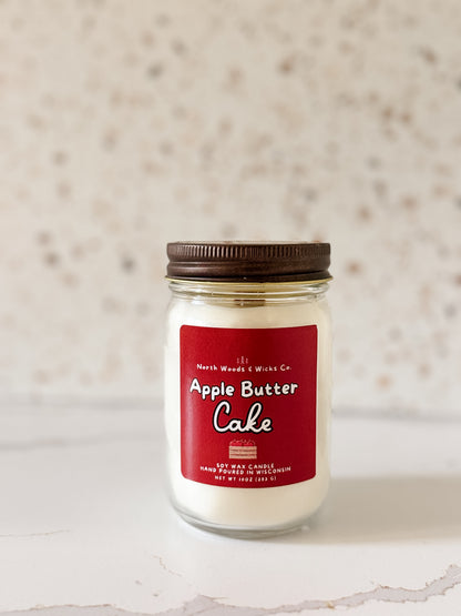 Apple Butter Cake Candle