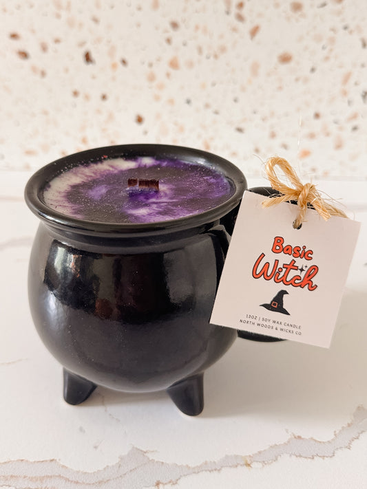 Basic Witch Cauldron Candle