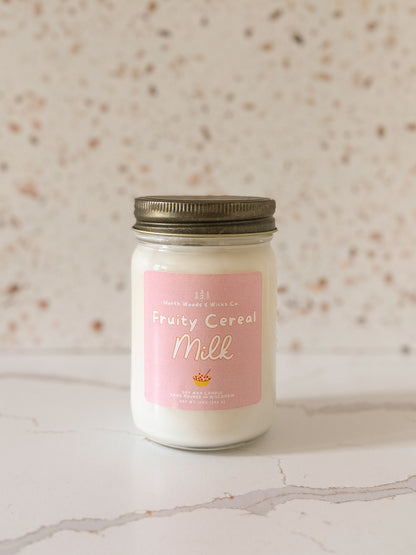 Fruity Cereal Milk Candle