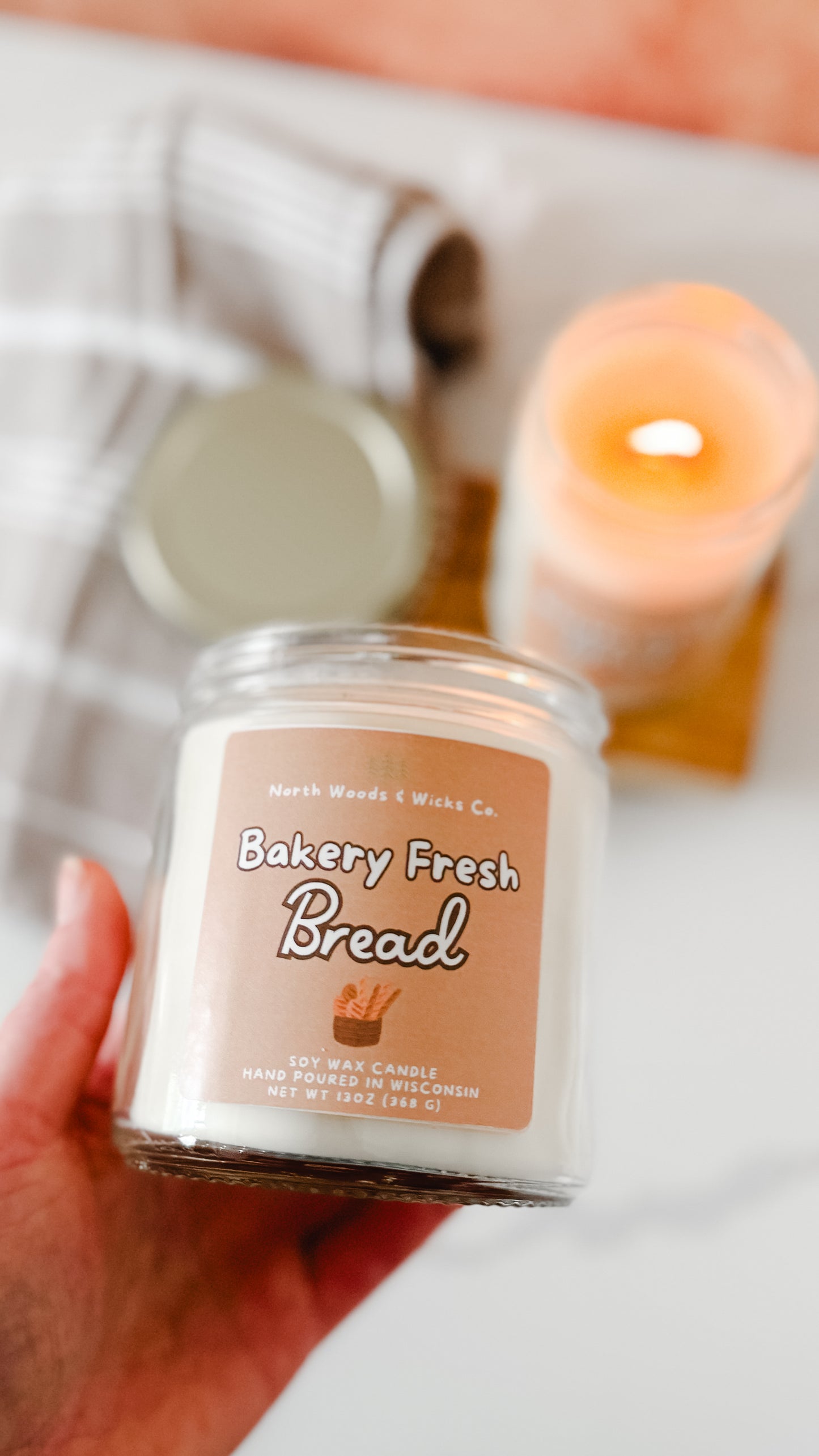 Bakery Fresh Bread Candle