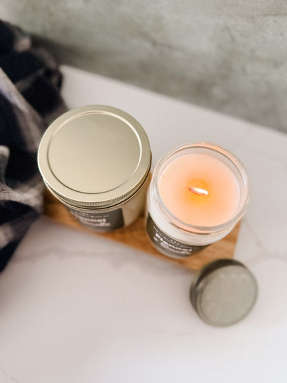 Flannel + Smoke Candle