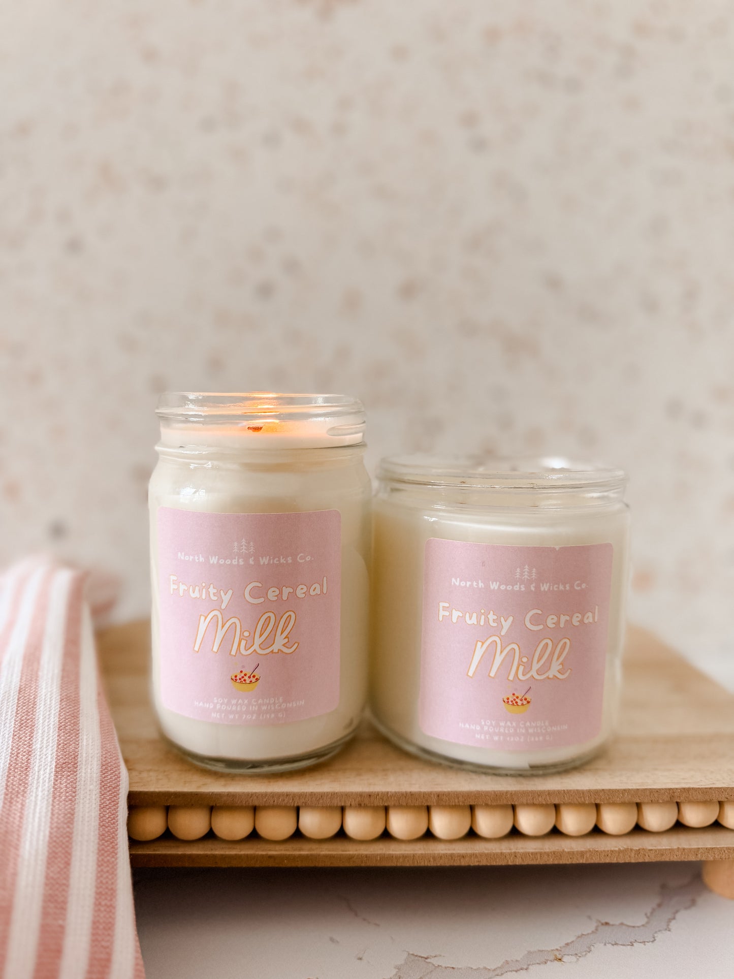 Fruity Cereal Milk Candle