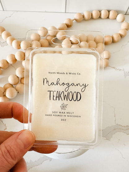 Mahogany Teakwood Wax Melt