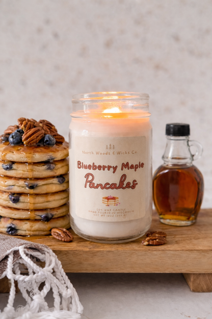 Blueberry Maple Pancakes Candle