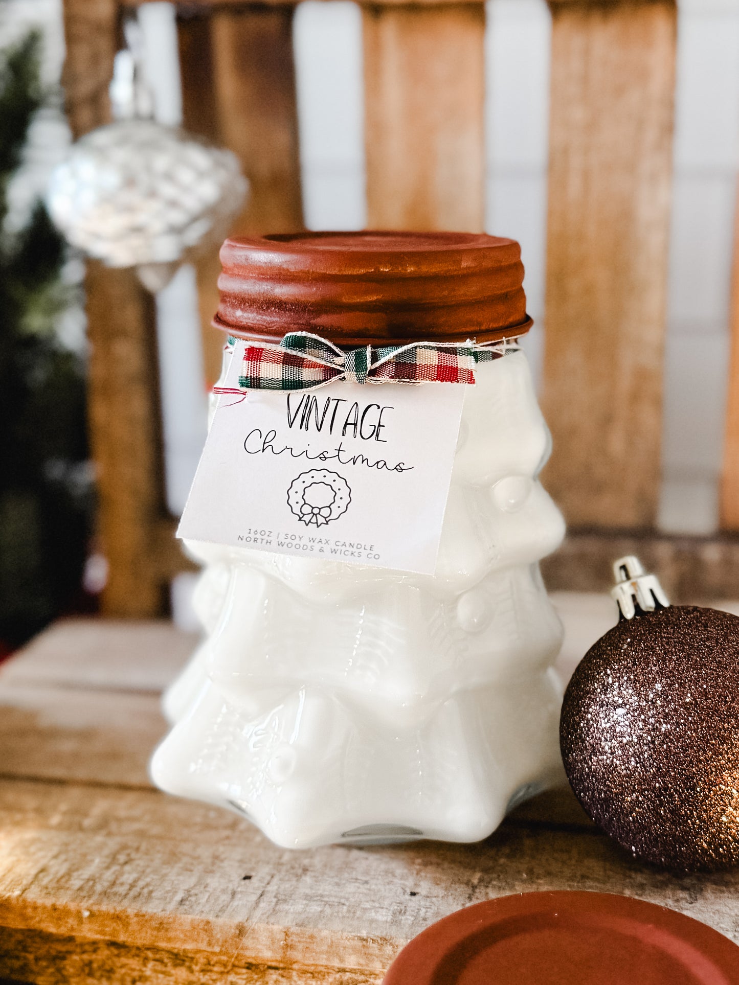 16oz Christmas Tree Candle