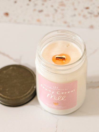 Fruity Cereal Milk Candle