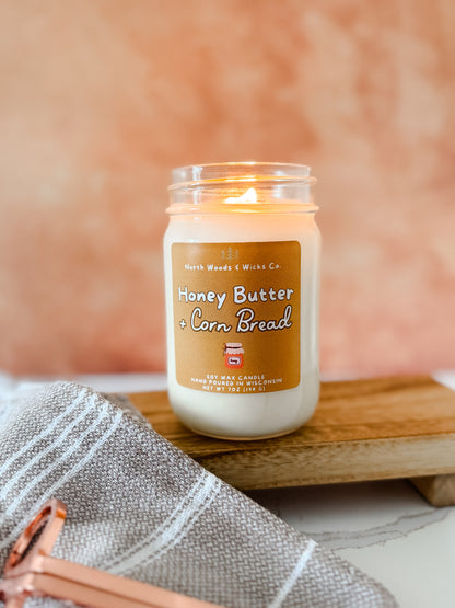 Honey Butter + Cornbread Candle
