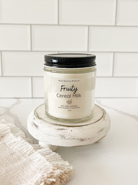 Fruity Cereal Milk 4oz Candle