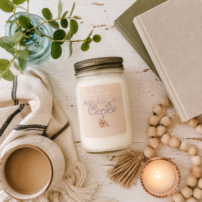 Just One More Chapter Candle