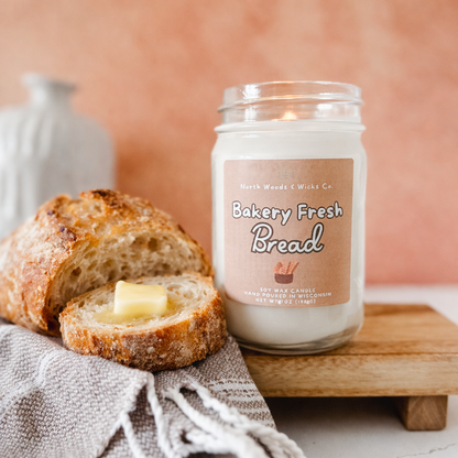 Bakery Fresh Bread Candle