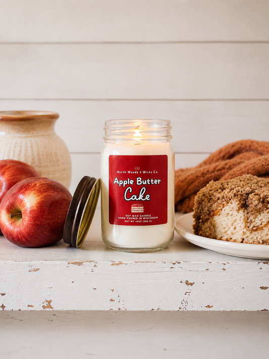 Apple Butter Cake Candle