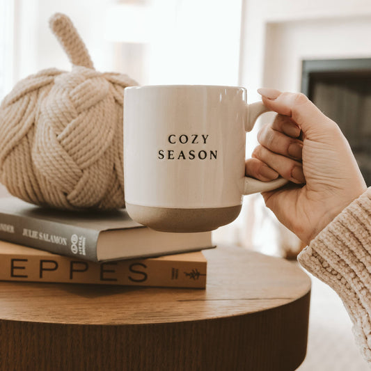 Cozy Season Stoneware Coffee Mug 14oz