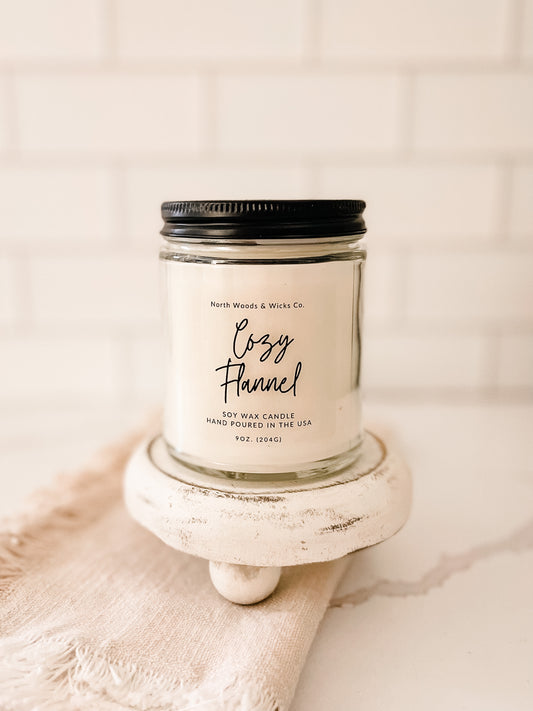 Cozy Flannel 9oz Candle