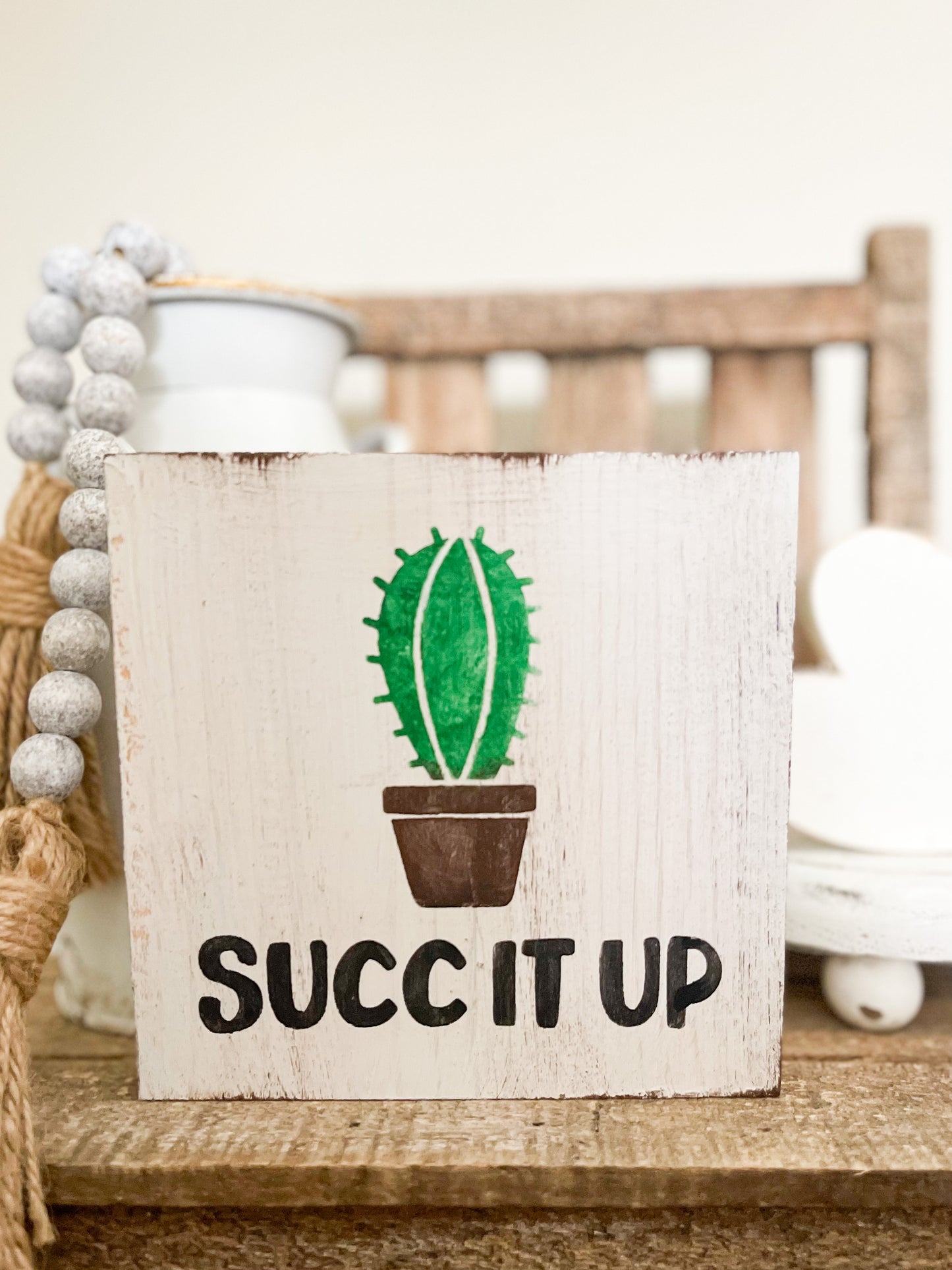 Succ It Up Sign
