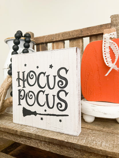 Hocus Pocus Wood Sign