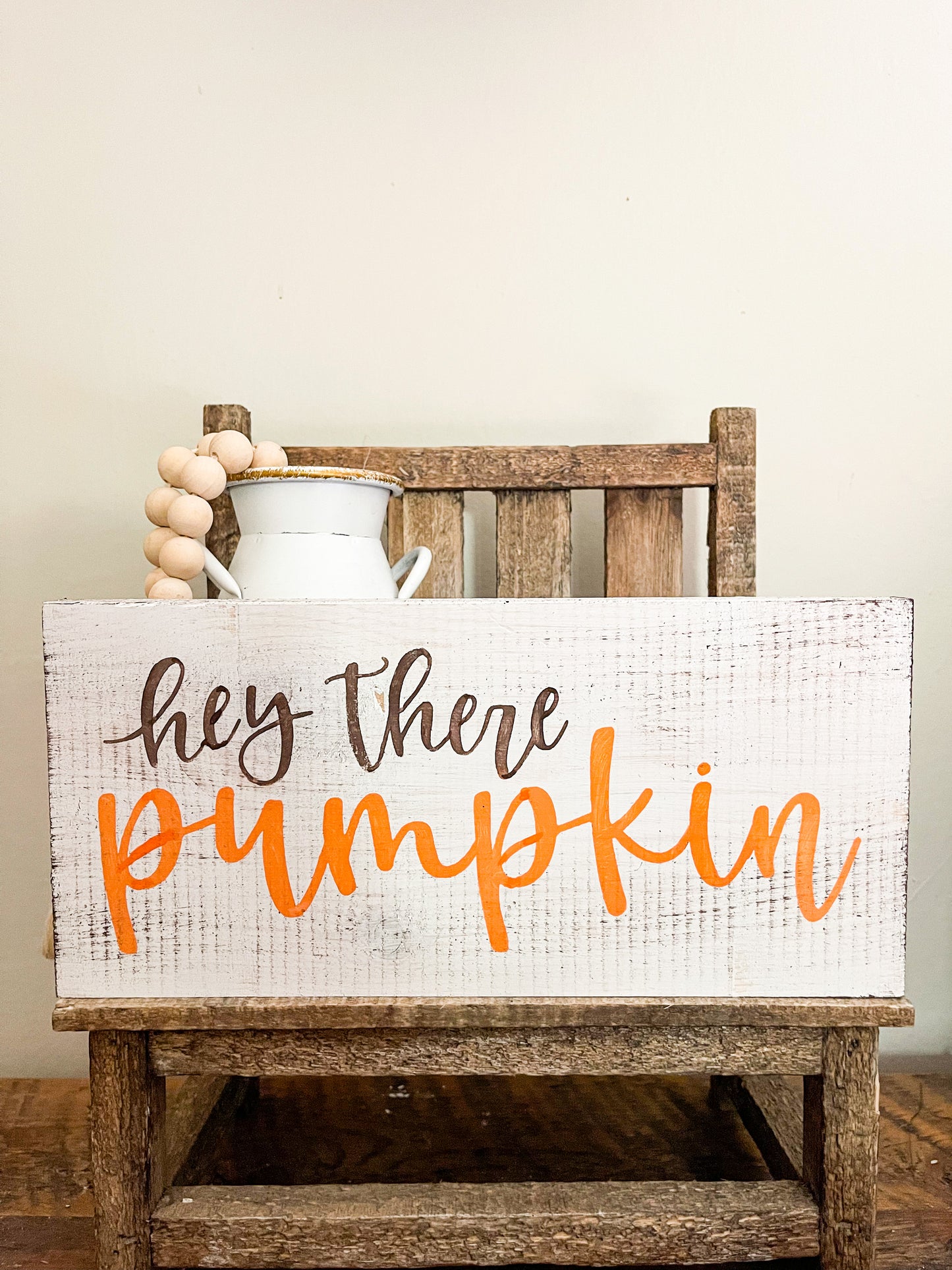 Hey There Pumpkin Sign