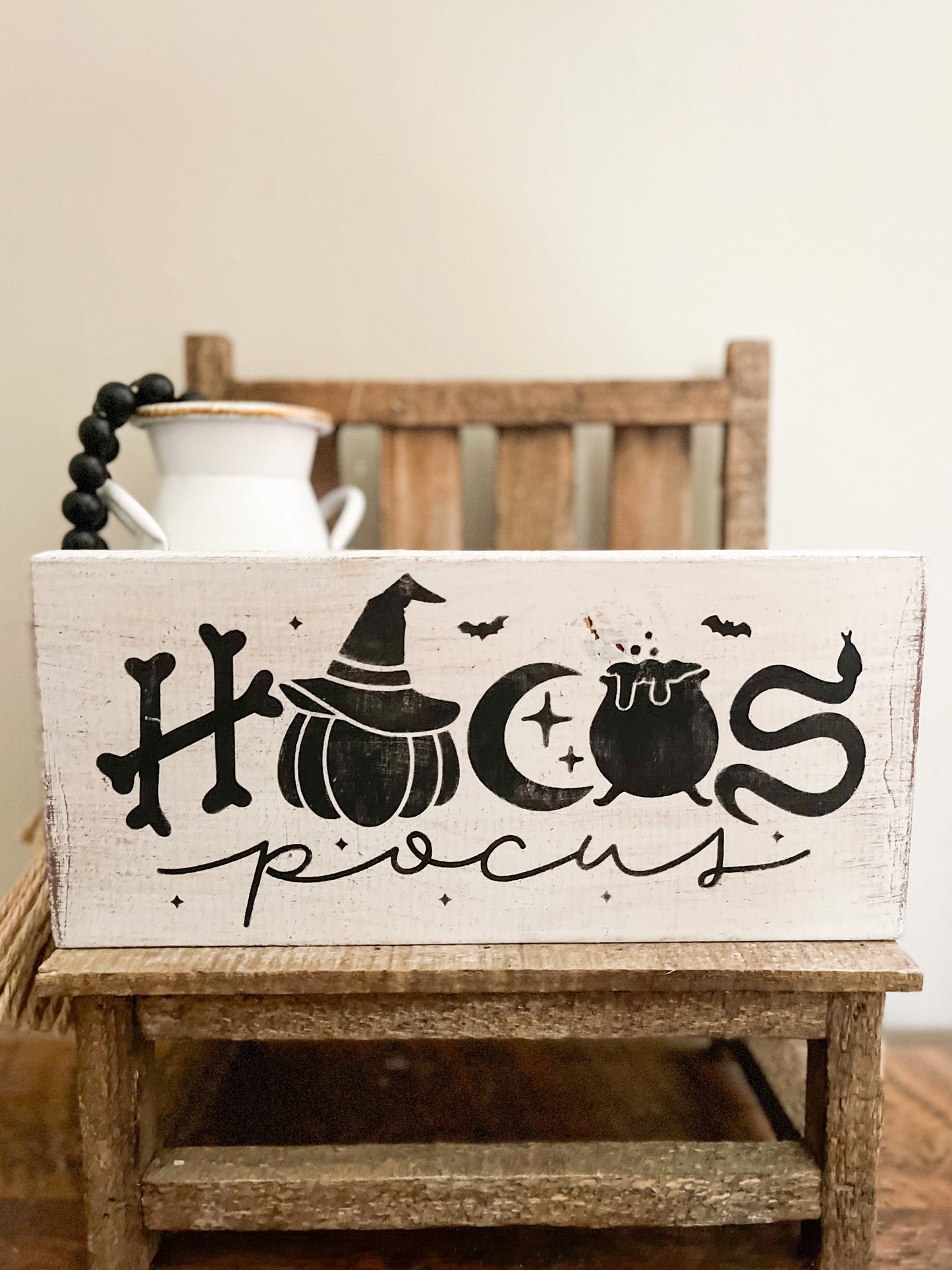 Hocus Pocus Pumpkin Sign