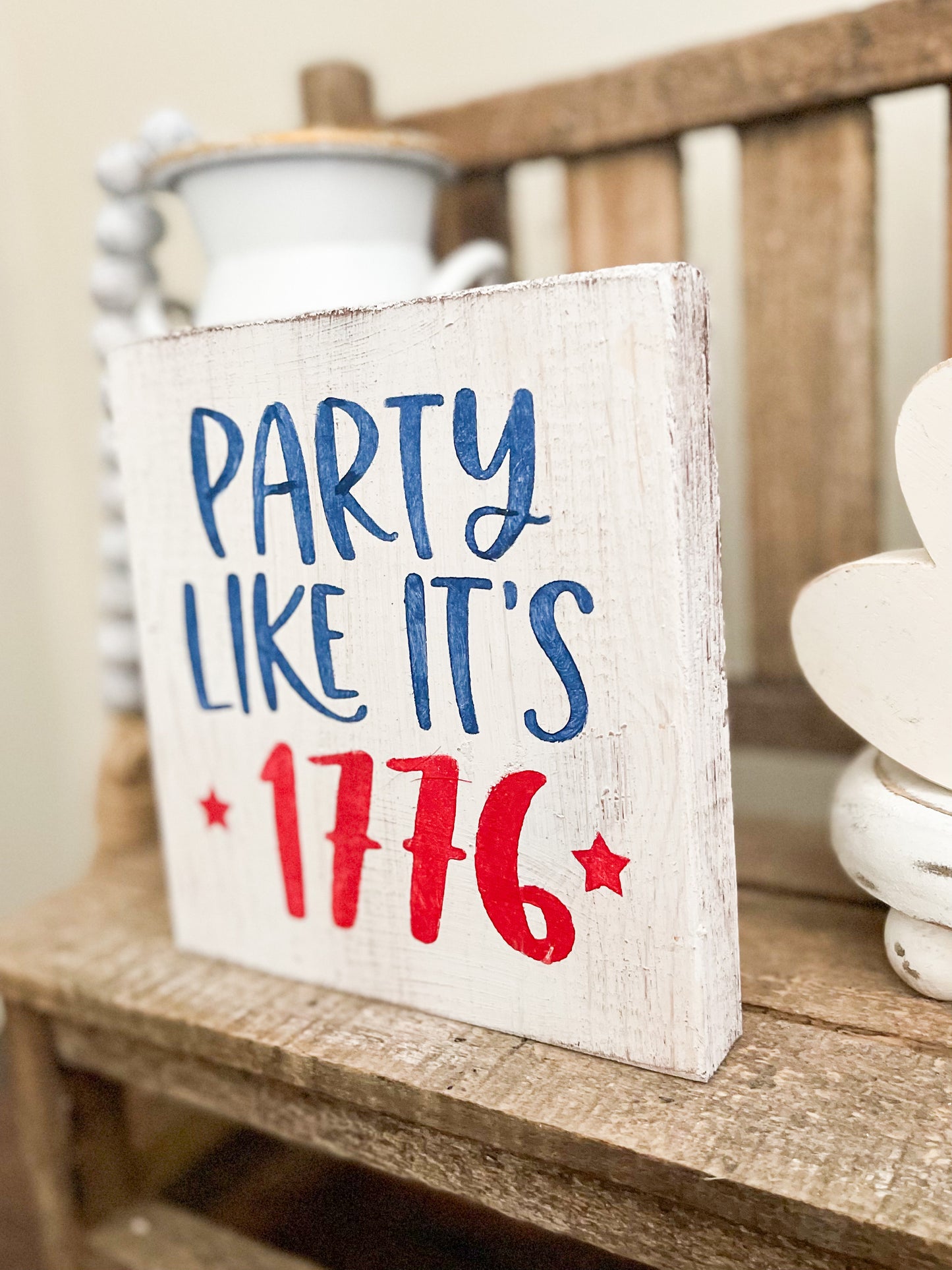 Party like it's 1776 sign