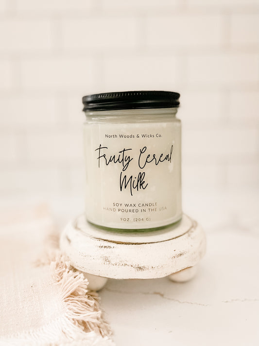 Fruity Cereal Milk 9oz Candle